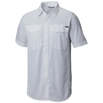 Columbia Silver Ridge Lite Short Sleeve, Camisa Blancos Para Hombre | 507428-GTR